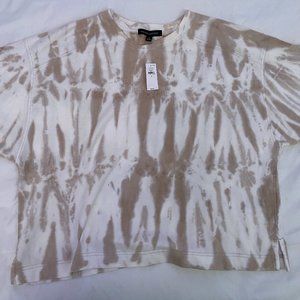 Bananna Republic Tie Dye Beige Crewneck Sweater